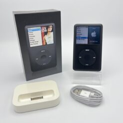 iPod Classic 80GB schwarz, MB147ZD/A inkl. Dock 6. Generation OVP